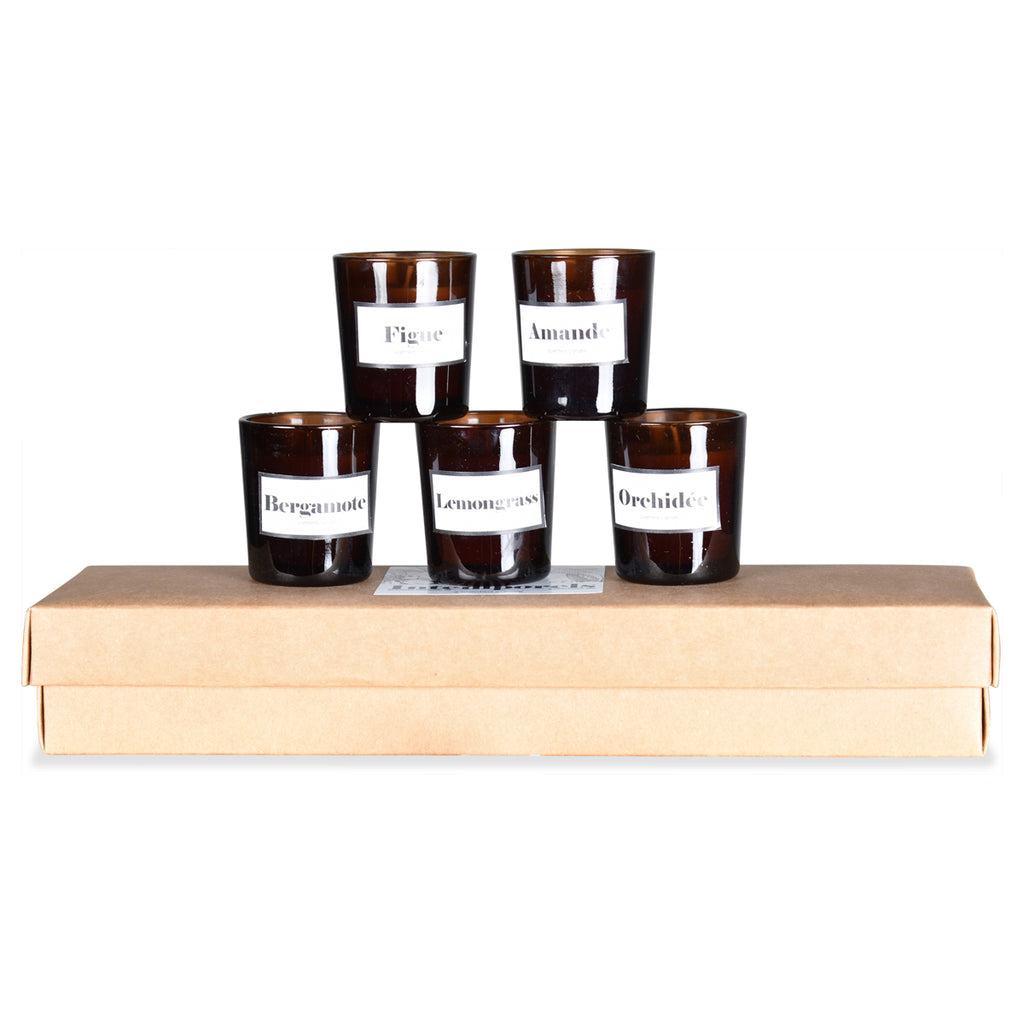 COFFRET DE 5 BOUGIES INTEMPORELS
