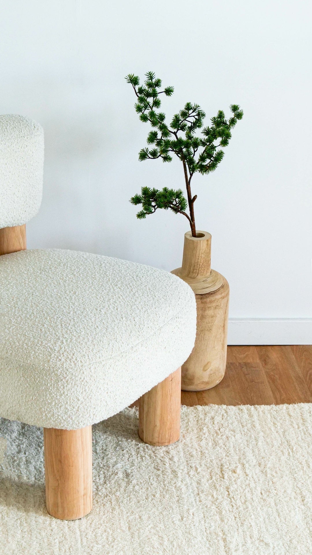 TAPIS COTON ECRU 160X230CM