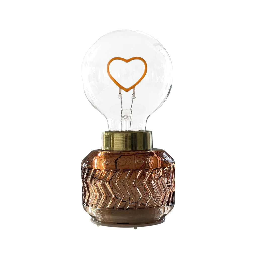 Lampe Led - Vaness Ambre Happy