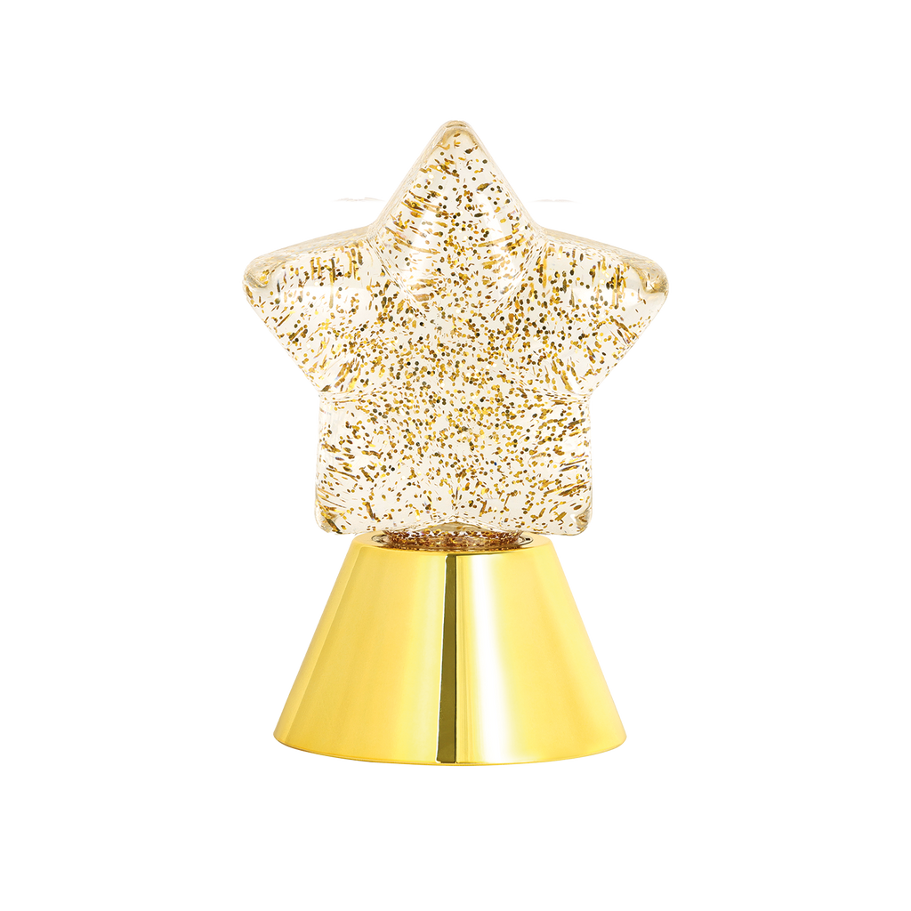 LAMPE DECORATIVE ETOILE DORE