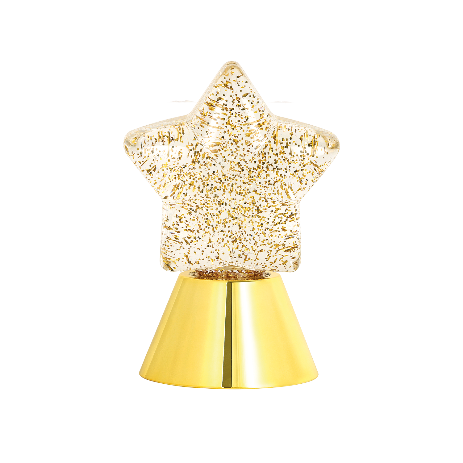 LAMPE DECORATIVE ETOILE DORE