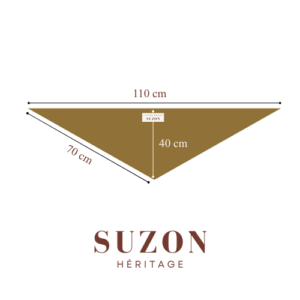 MAILLE TRIANGLE 100  LAINE MARRON CHOCO