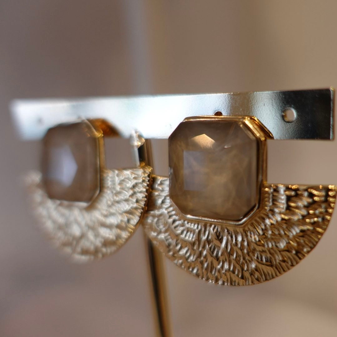 BOUCLE D'OREILLES - Pierre Doré