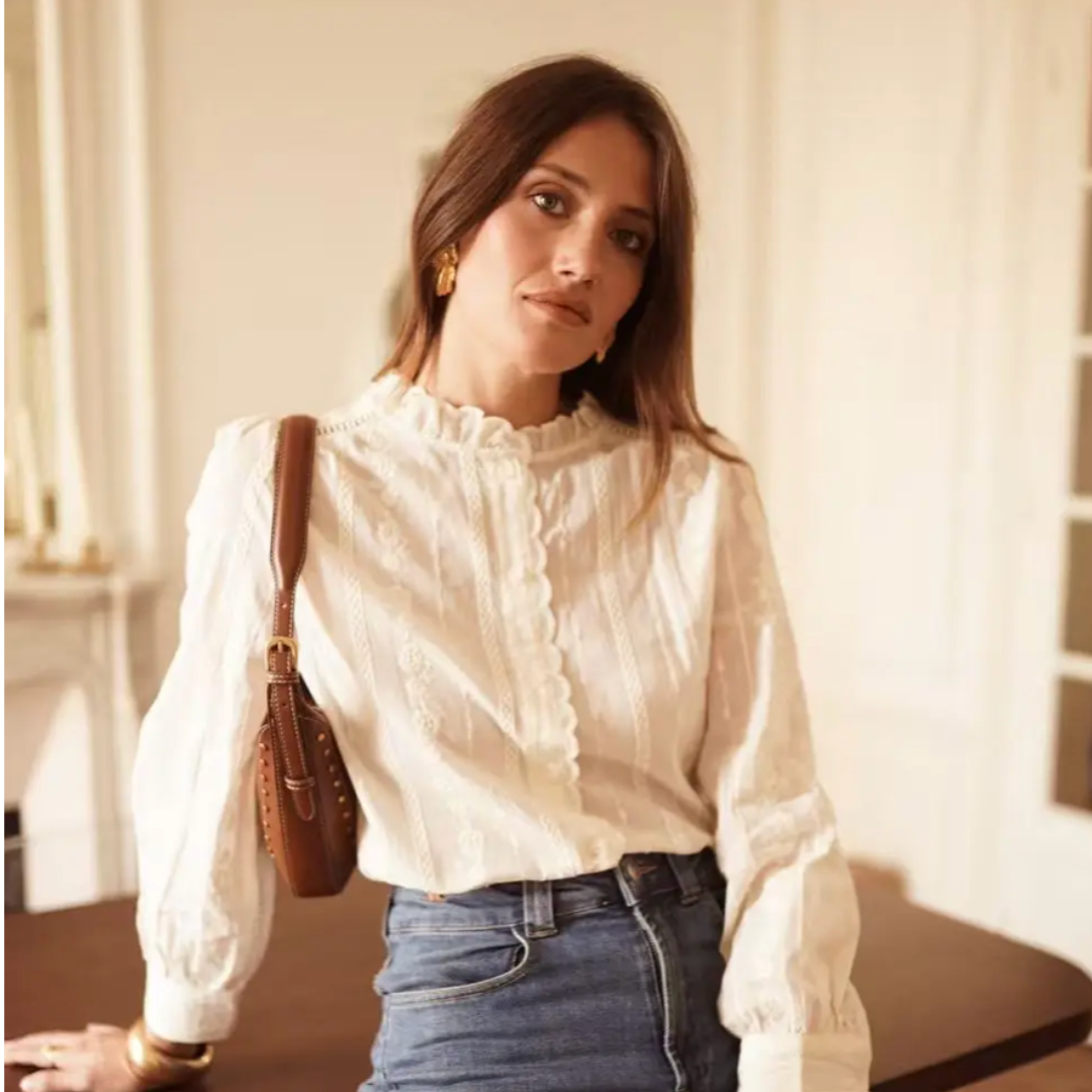 Blouse brodée - Romantique