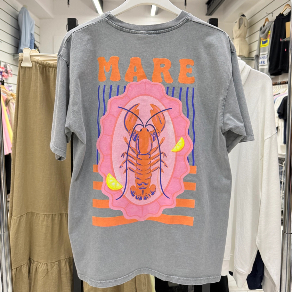 T-shirt imprimé Mare & Lobster - Gris