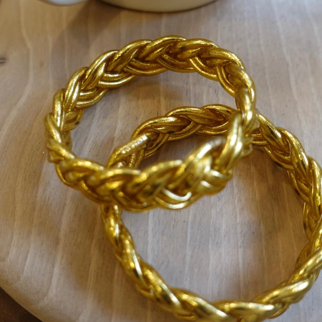 JONC - Double Tresse Or S