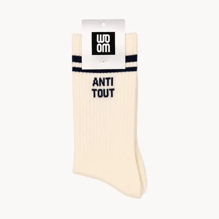 Chaussettes Homme - Anti-tout Noir