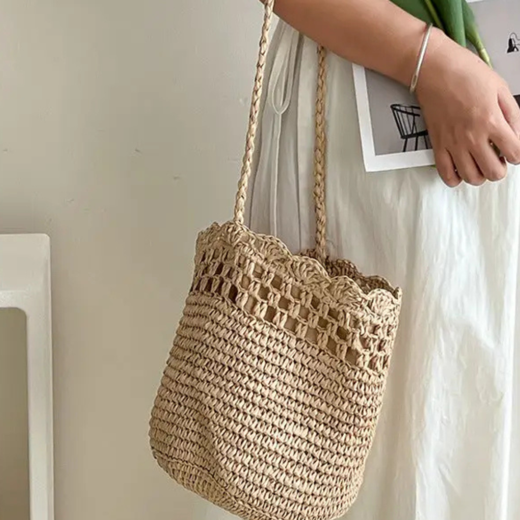 Sac Raphia - Tressé
