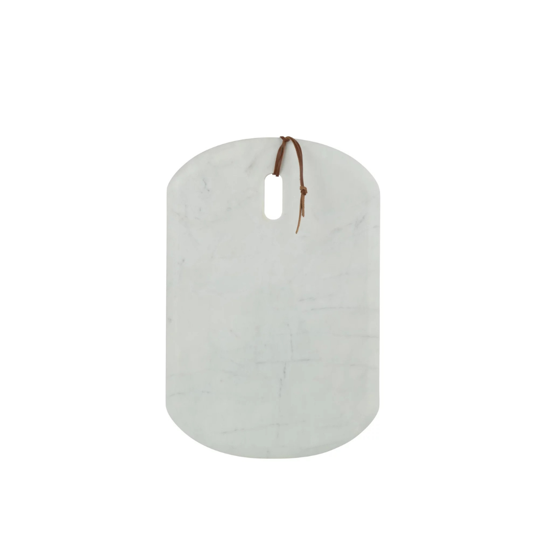 Planche en marbre - Blanc 45 x 30 cm