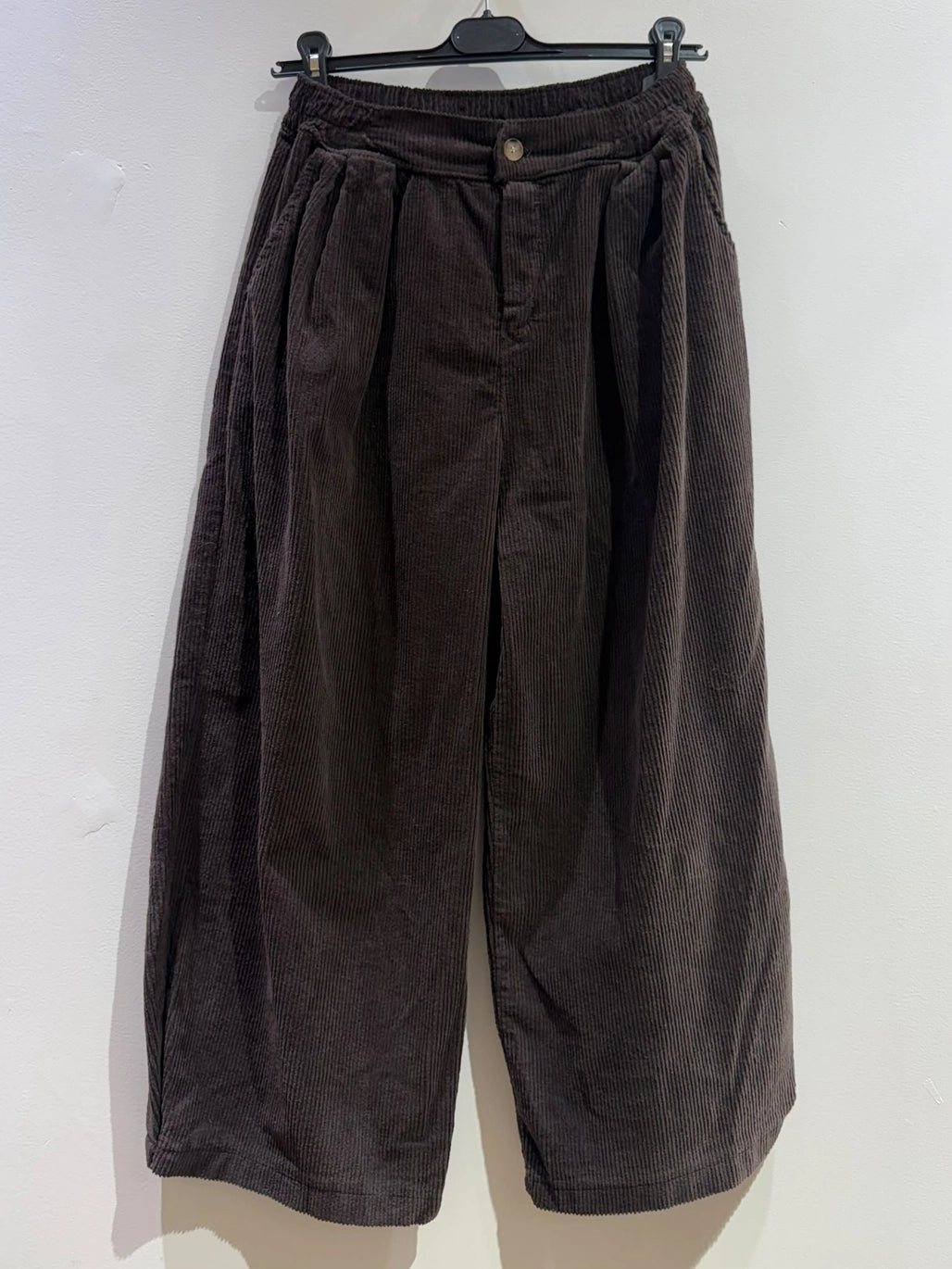 Pantalon en Velours Côtelé - Chocolat