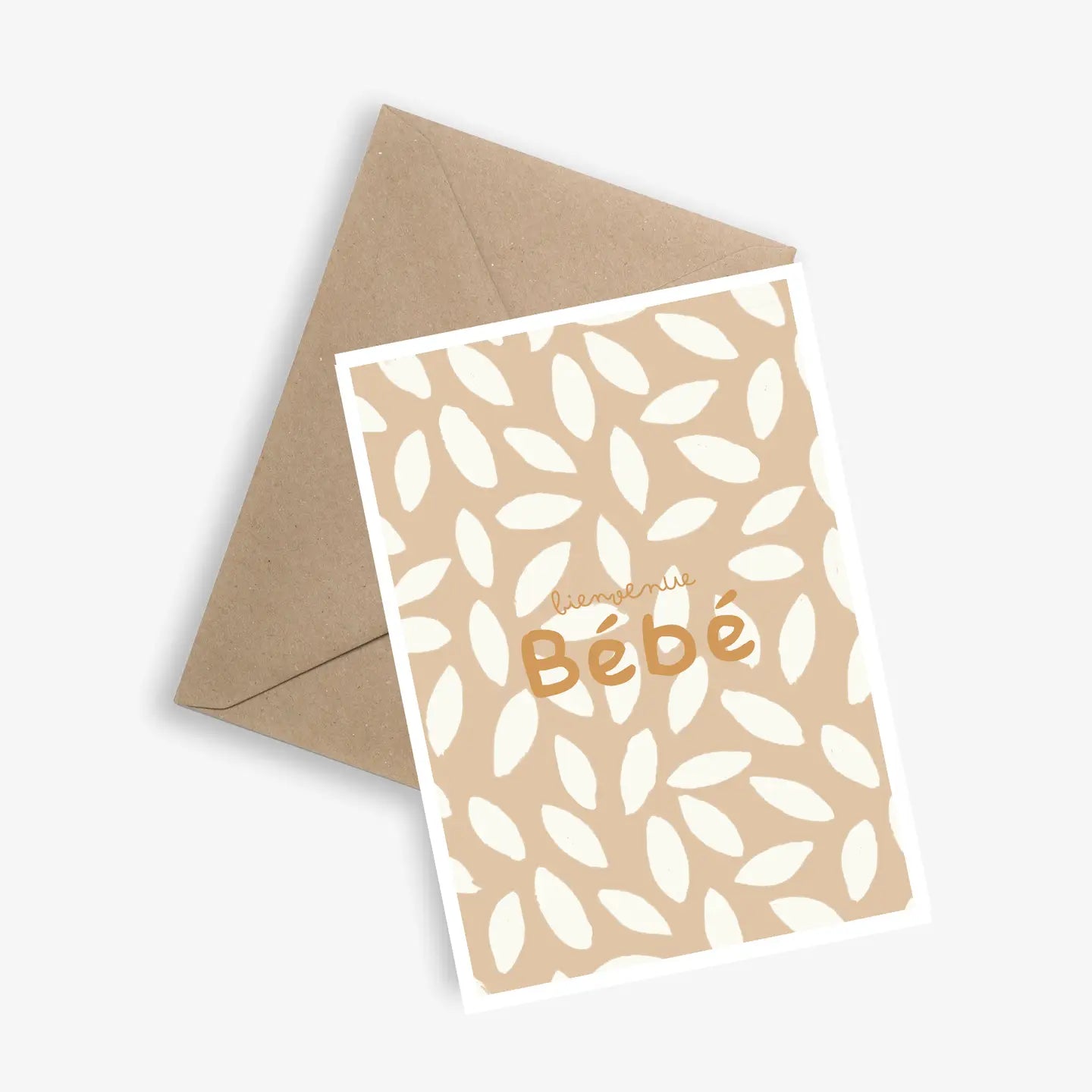 Carte et Enveloppe - Bienvenue Bébé