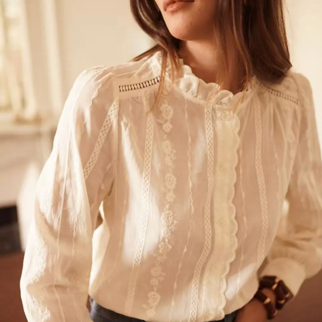 Blouse brodée - Romantique