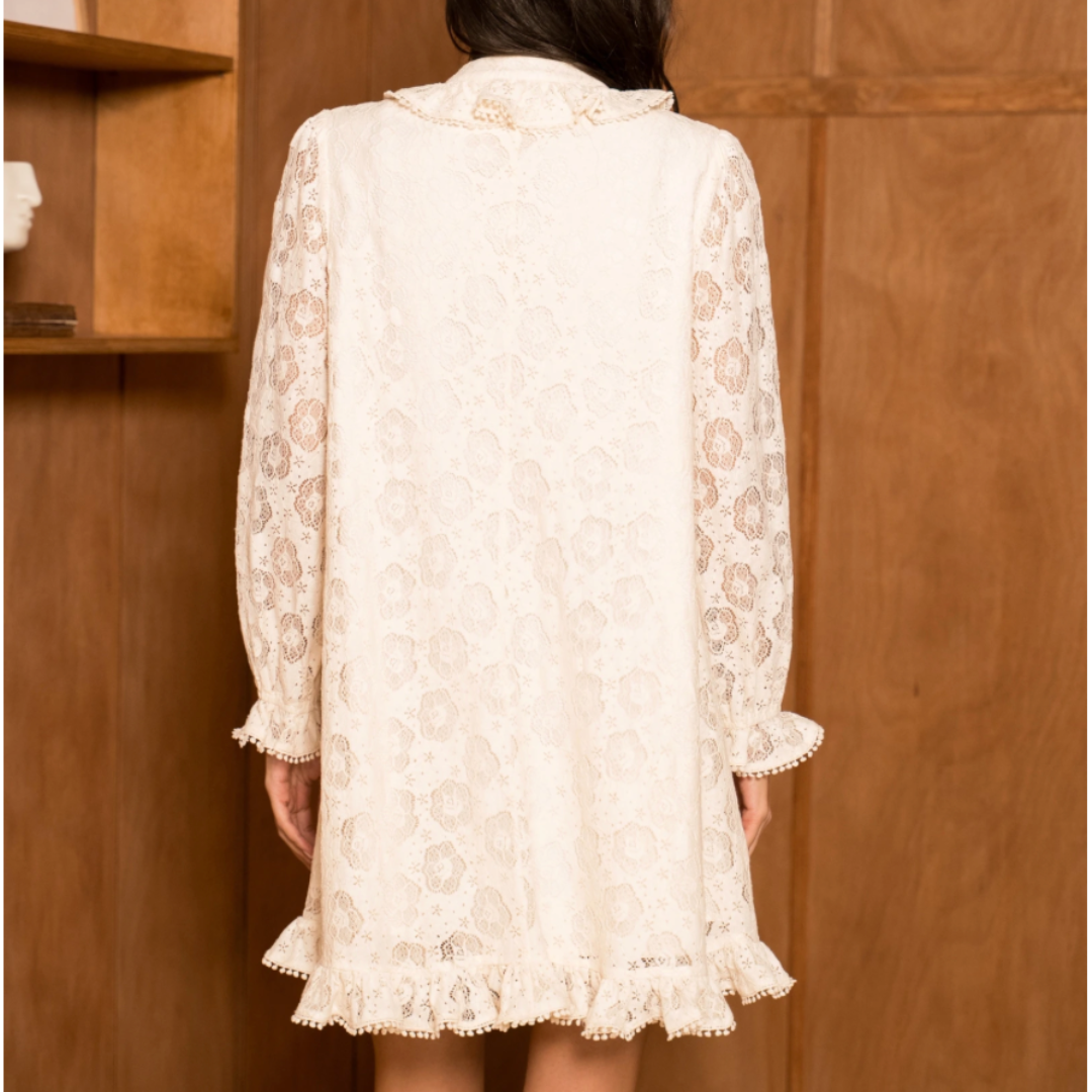 Robe Eugénie - Blanche