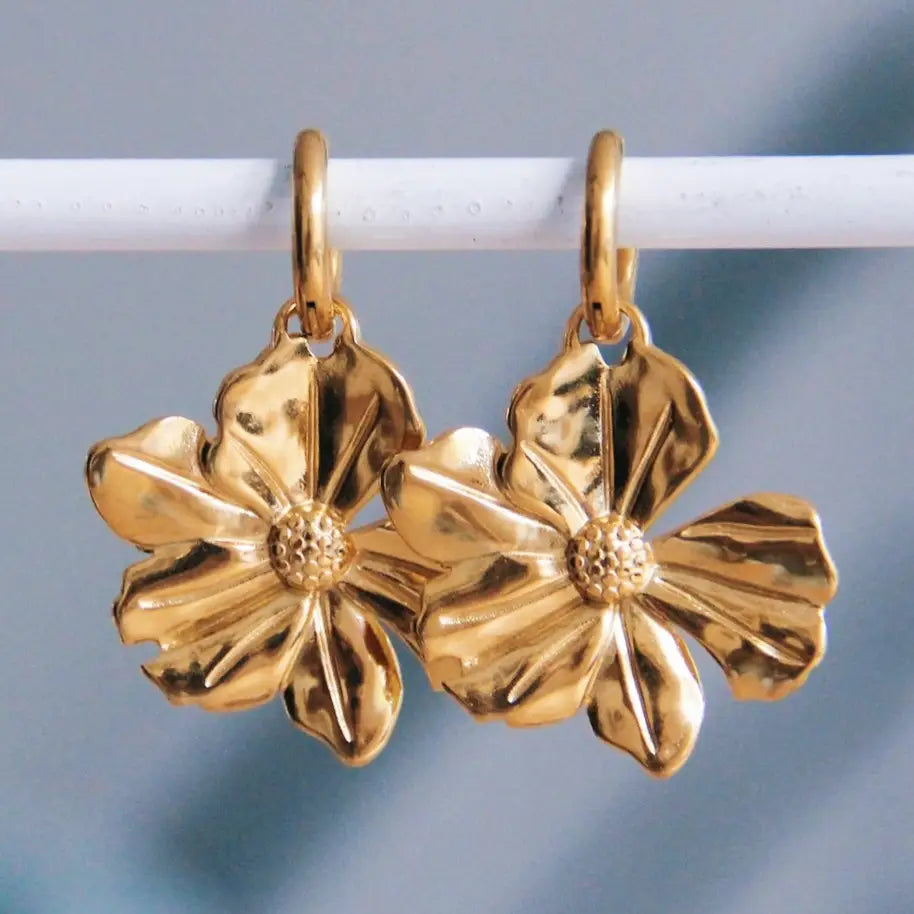 Boucles d'Oreilles - Fleur
