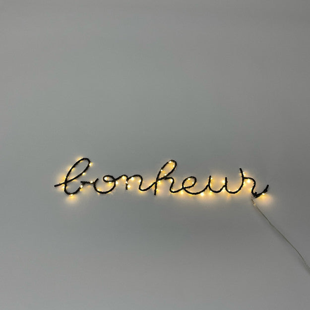 MOT LED BONHEUR