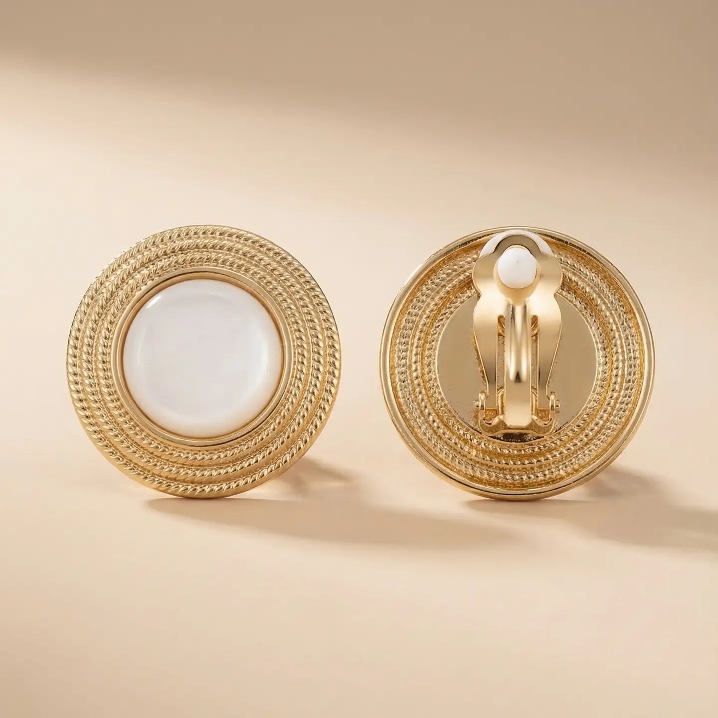 Boucles d'oreilles - Clips perle