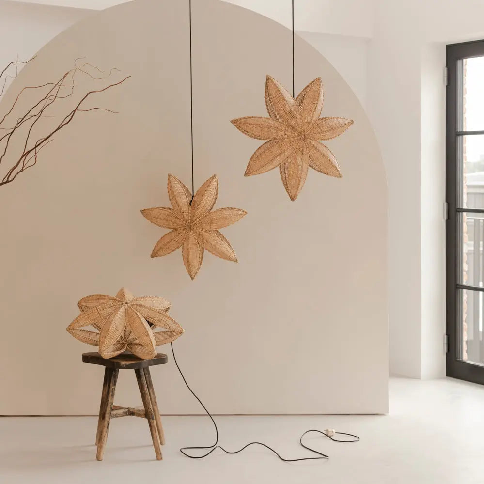 SUSPENSION LAMPE - Fleur d'Hiver