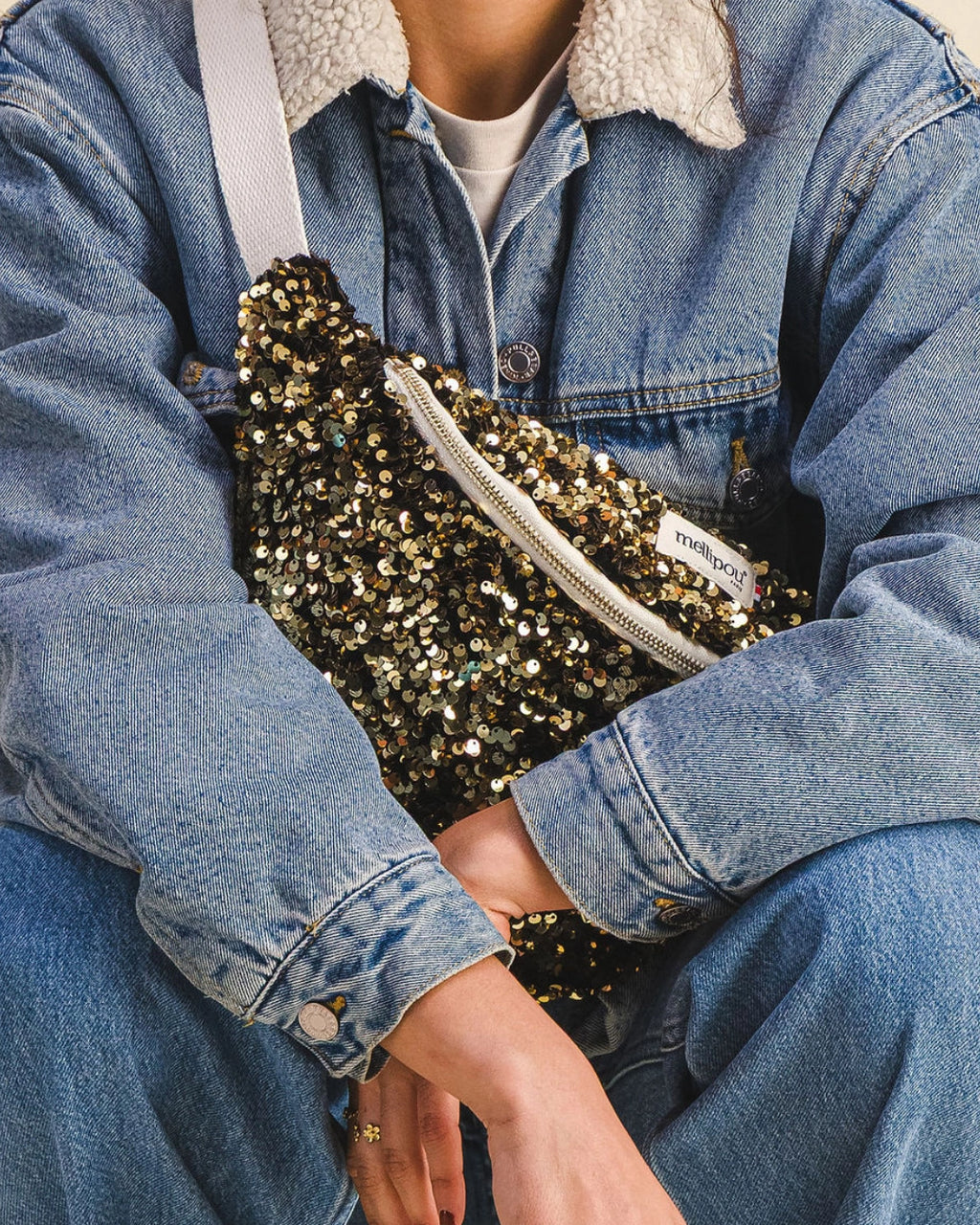 Banane Sequin - Doré