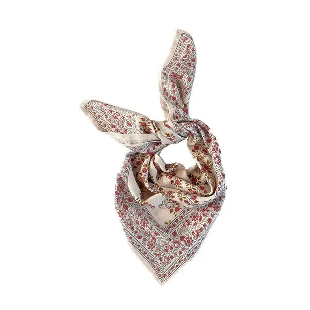 Petit Foulard Indien - Primrose