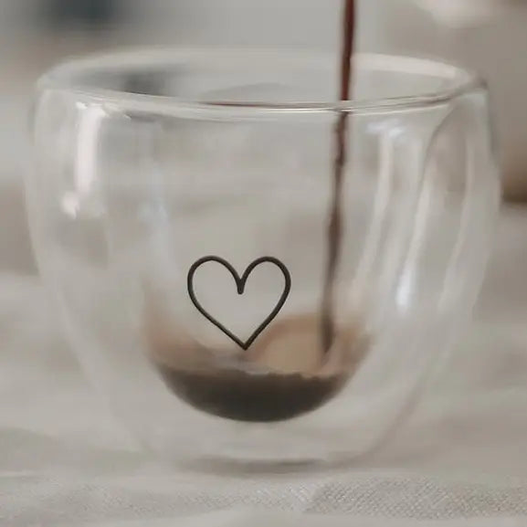 Verre Double Paroi - Coeur