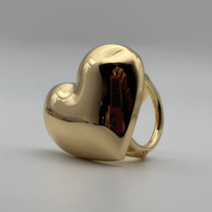 ANNEAU DE FOULARD COEUR