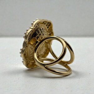 ANNEAU DE FOULARD COEUR