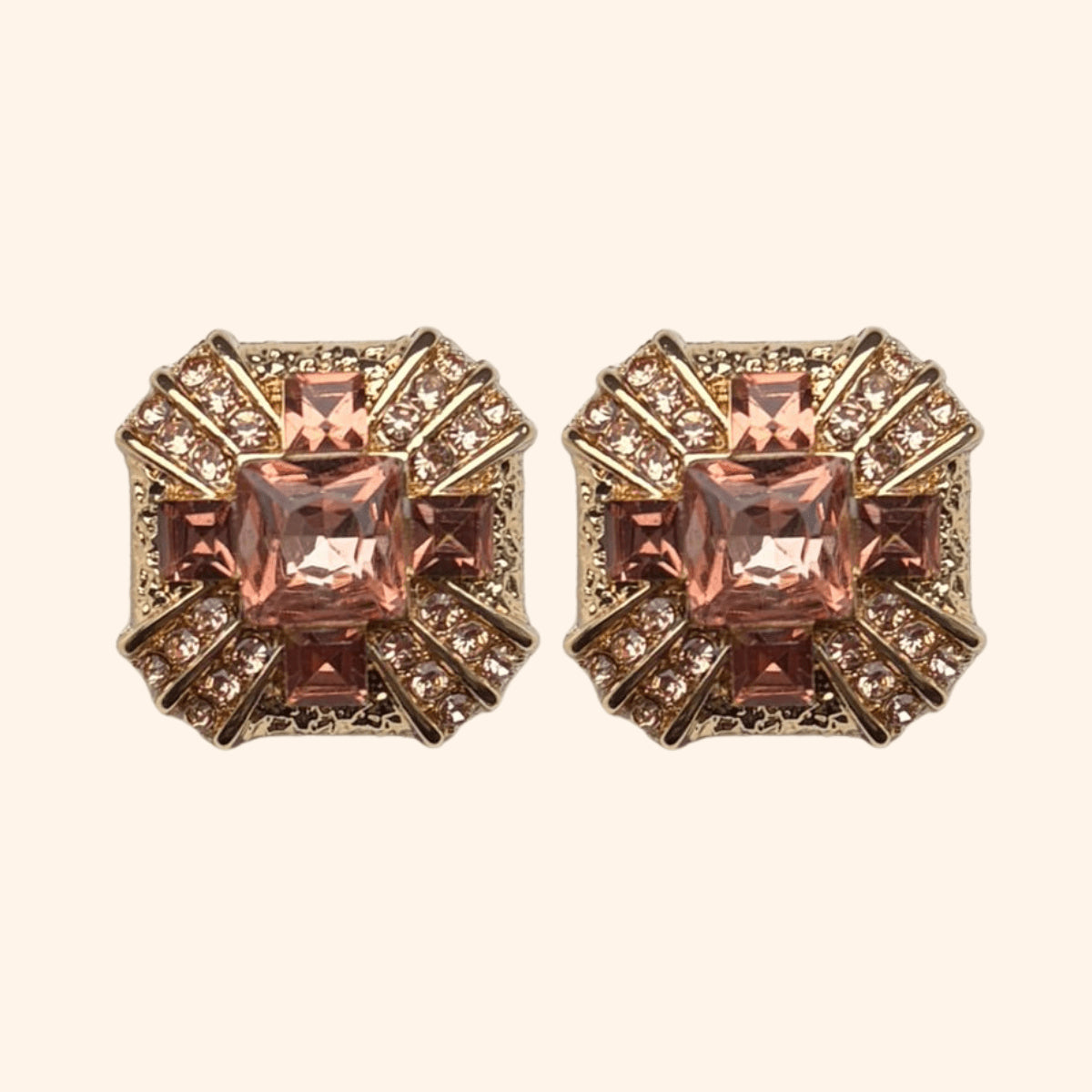 Bijou de bouton - Imperial abricot