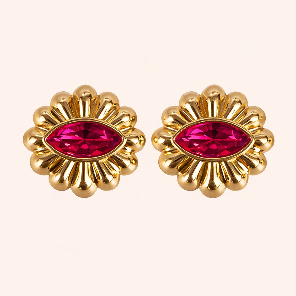 Bijou de bouton - Solaria Fuchsia