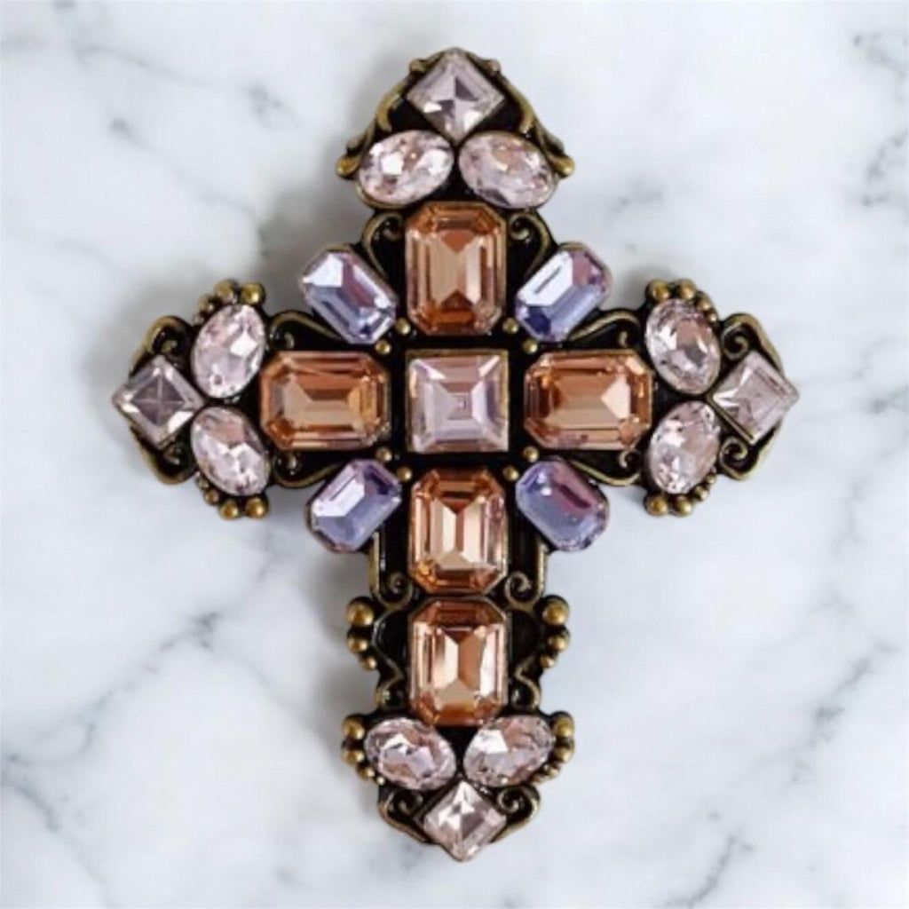 CLIP CROIX VERSAILLES EN FLEURS