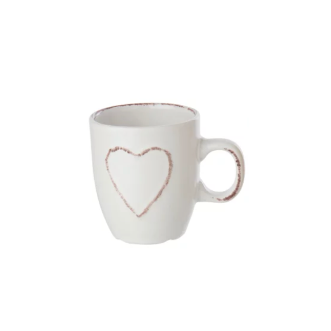 Tasse Coeur - Blanche