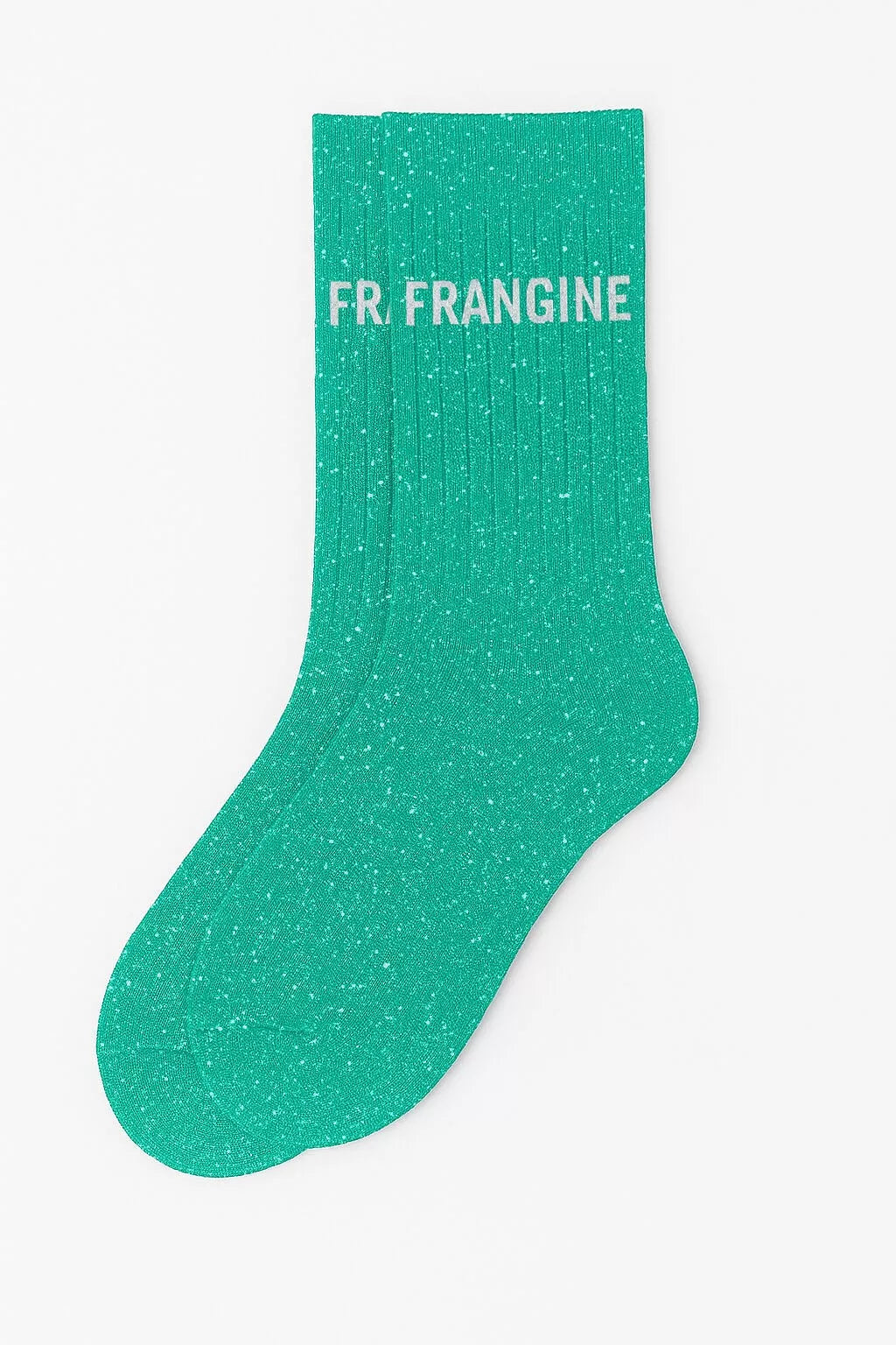 CHAUSSETTE A PAILLETTE FRANGINE -VERT