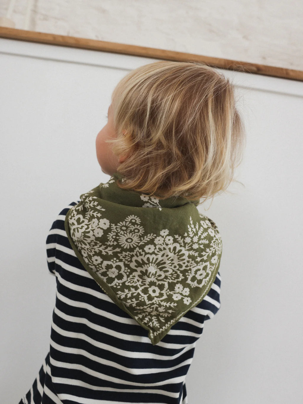 FOULARD ENFANT MYSORE OLIVE