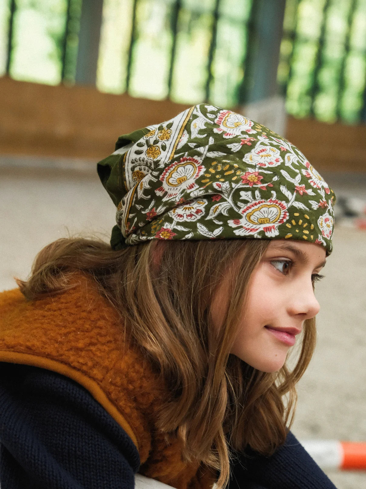 FOULARD ENFANT NEW DELHI VERT