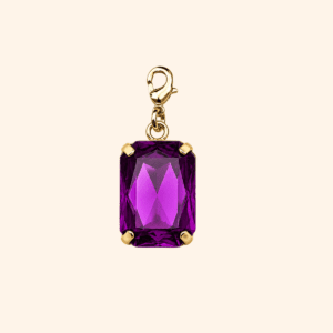 Pampille - Cabochon Purple