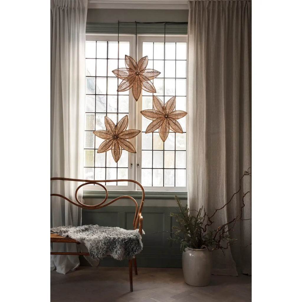 SUSPENSION LAMPE - Fleur d'Hiver