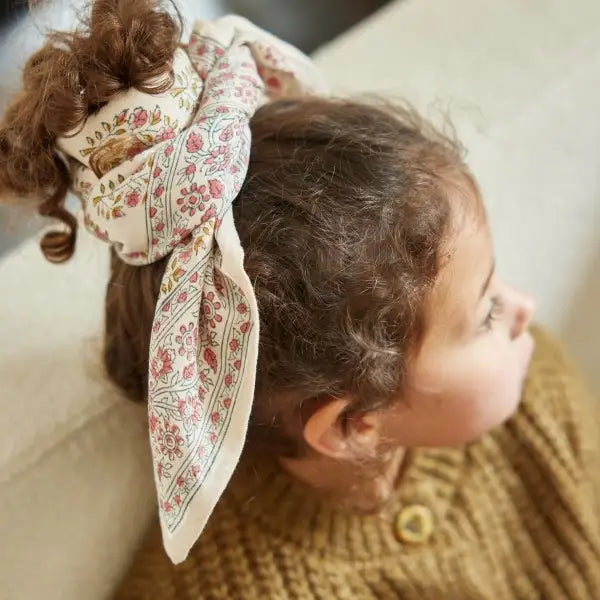 Petit Foulard Indien - Primrose