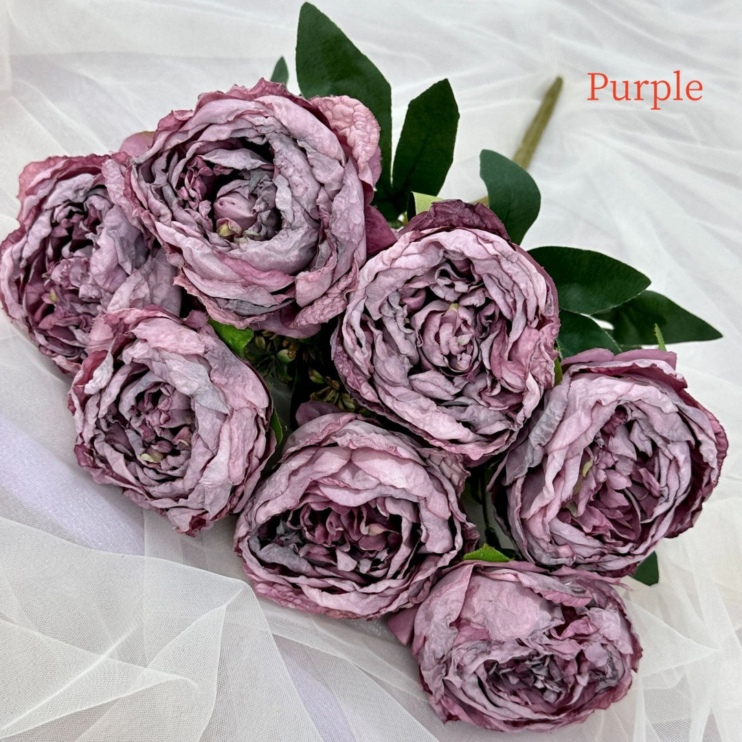Pivoine artificielle - Violette