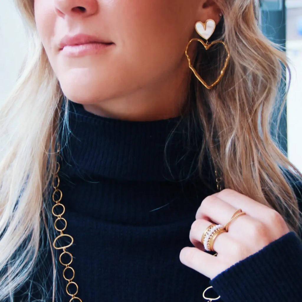 Boucles d'Oreilles - Coeur