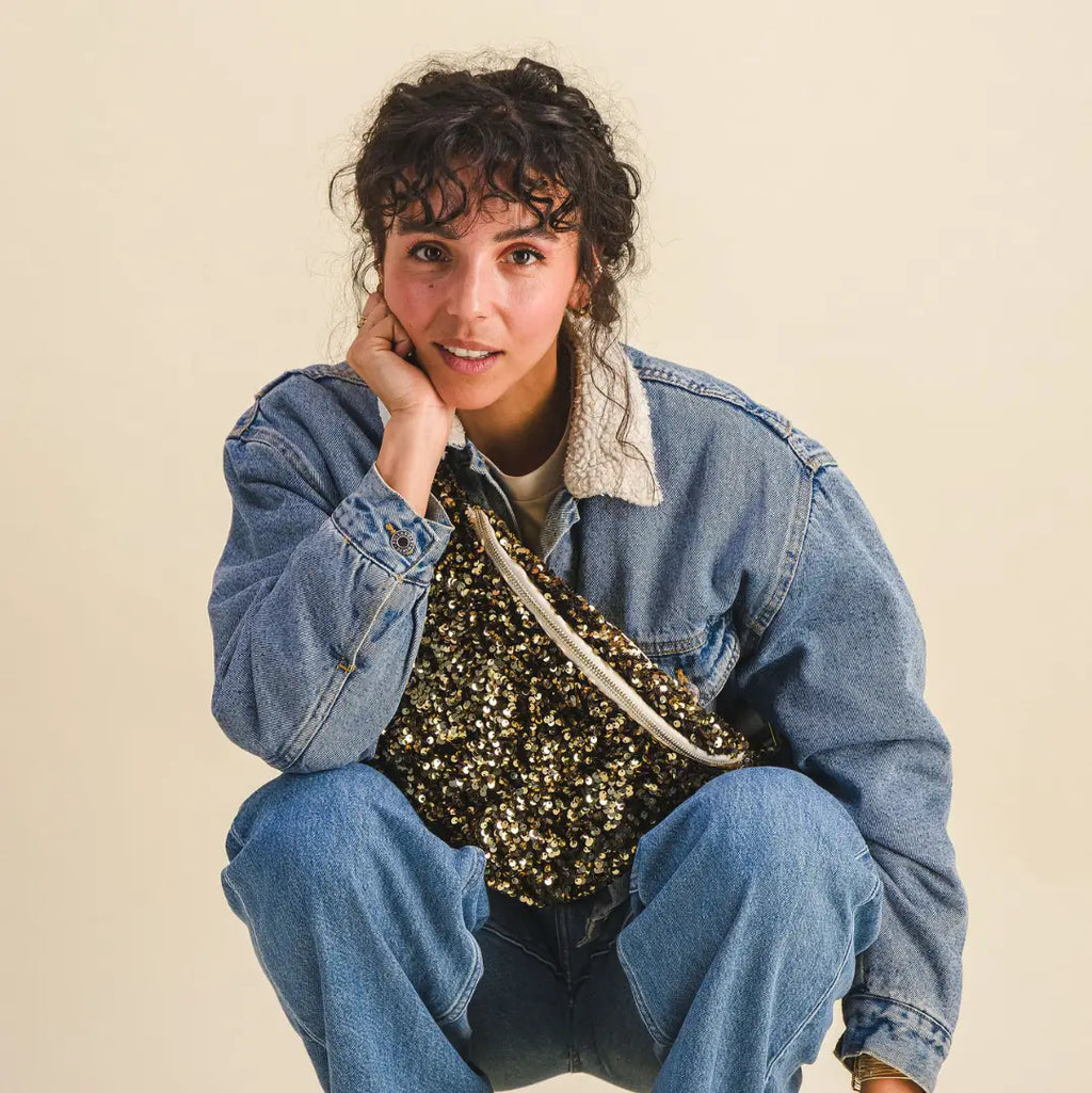 Banane Sequin - Doré