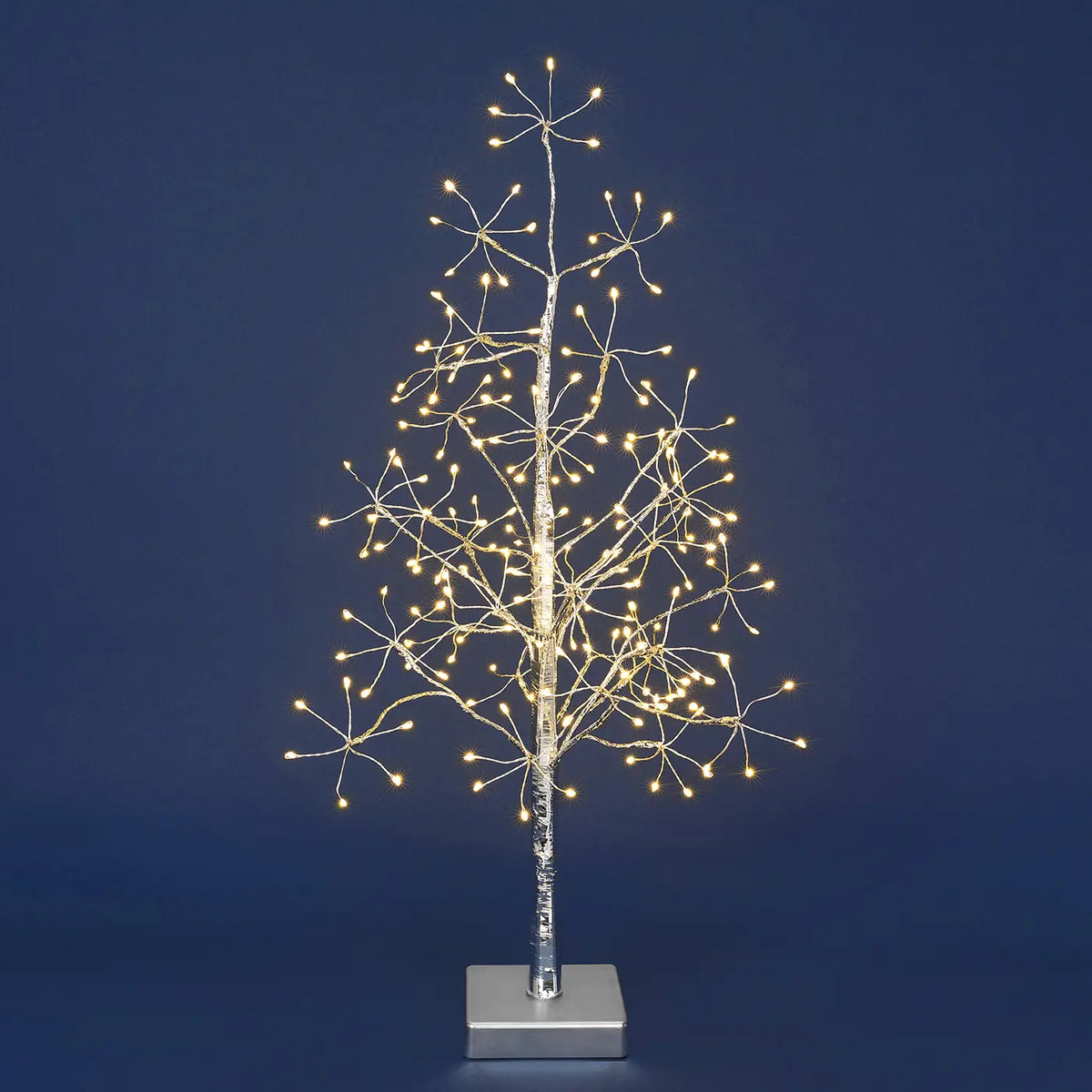 Sapin de Noël Scintillant - Argenté