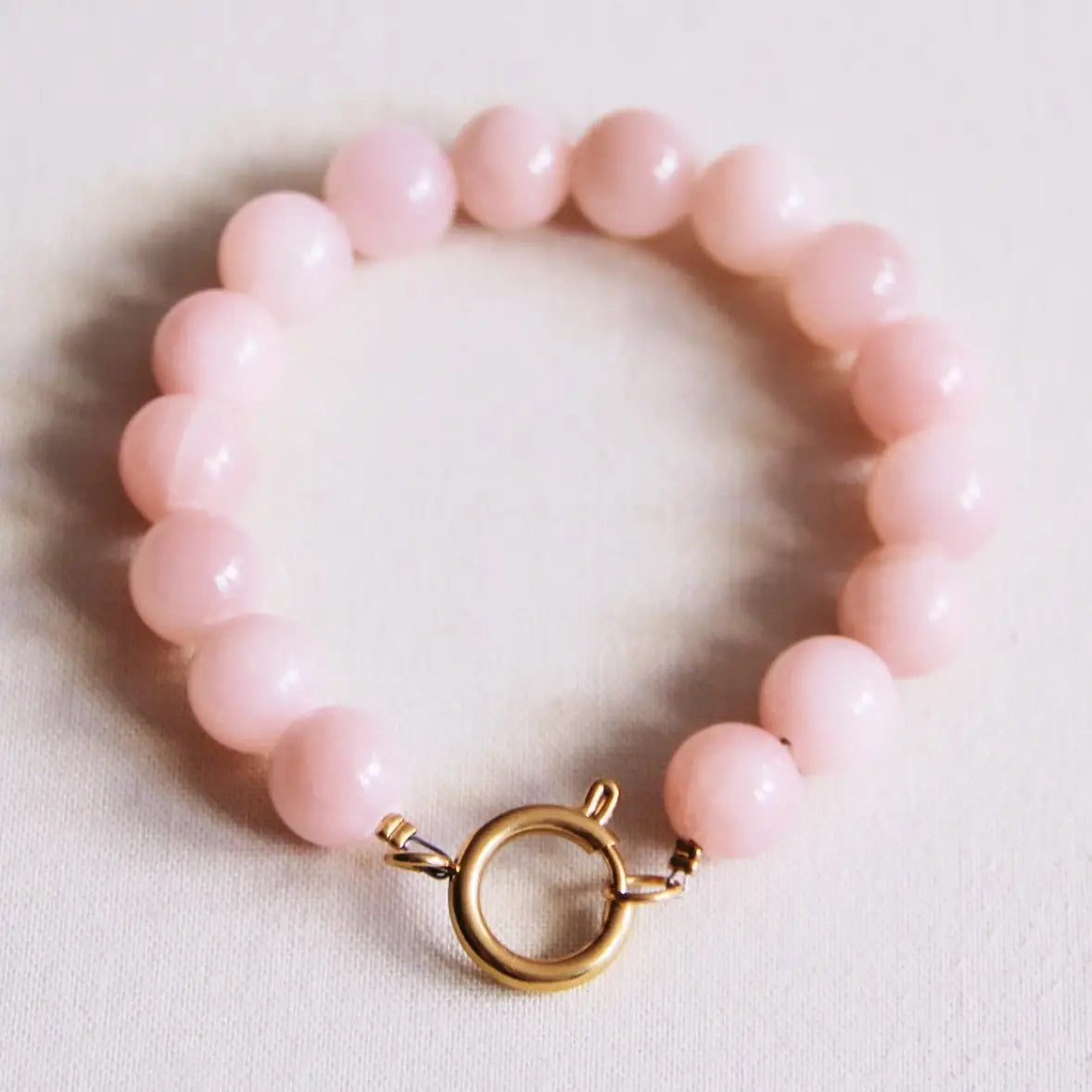 Bracelet en Pierre Naturelle - Rose