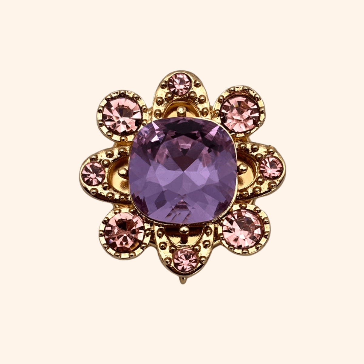Bijou de bouton - Violette Base