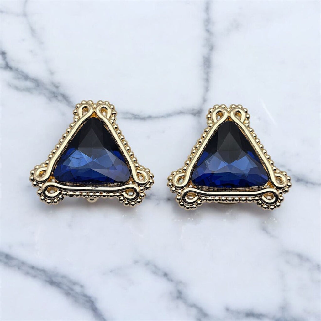 BIJOU DE BOUTON SUBLIME BLEU OUTREMER