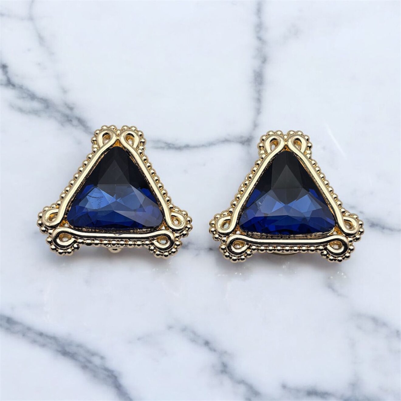 BIJOU DE BOUTON SUBLIME BLEU OUTREMER