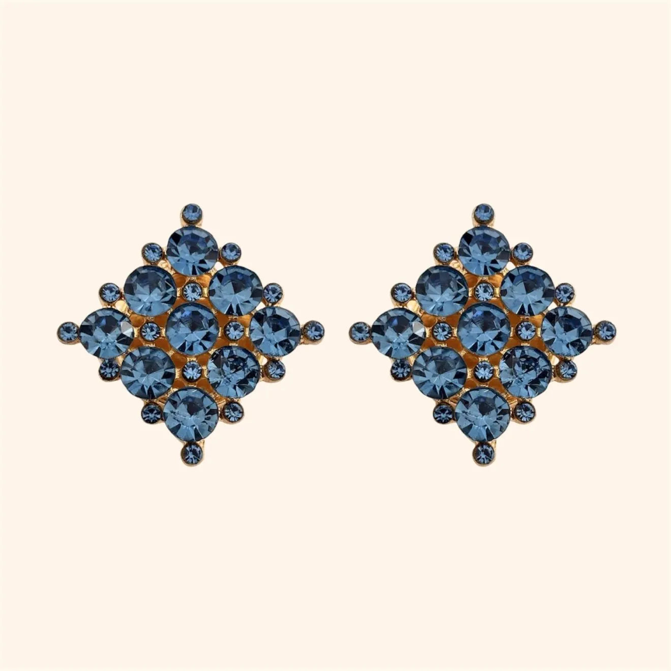 Bijou de bouton - Honoré Bleu Lagon