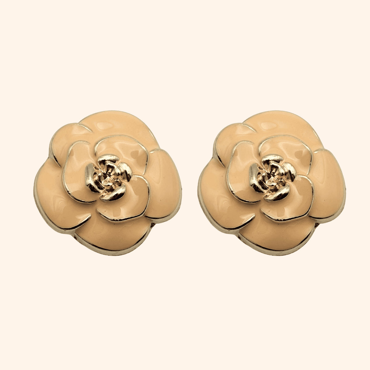 Bijou de bouton - Nicole Abricot