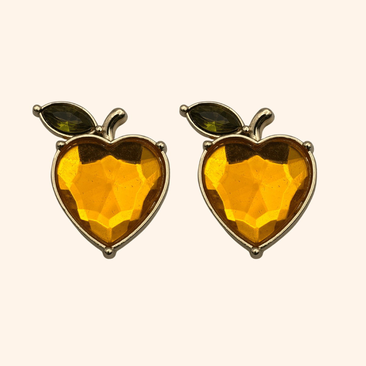 BIJOU DE BOUTON POMME DAMOUR CAPRI