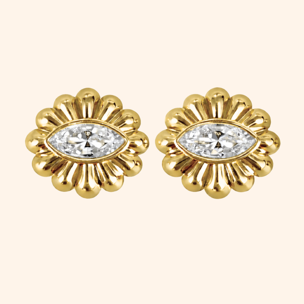 Bijou de bouton - Solaria Diamant
