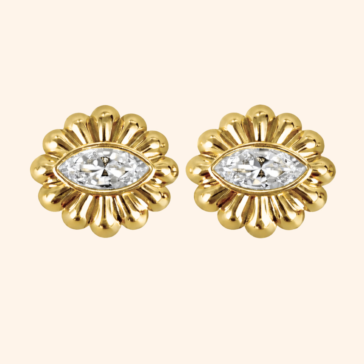 Bijou de bouton - Solaria Diamant