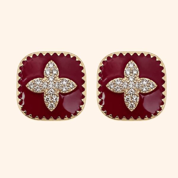 Bijou de bouton - Fortuna Framboise